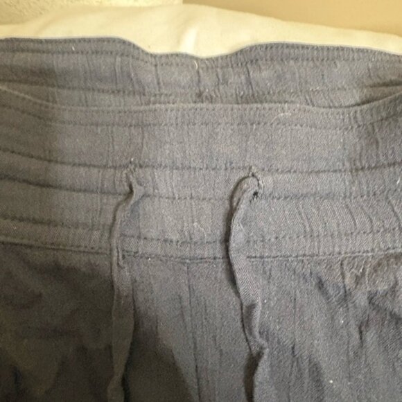 Prana Women’s Drawstring Flowy Black Drawstring Pants Size XS - Picture 2 of 3